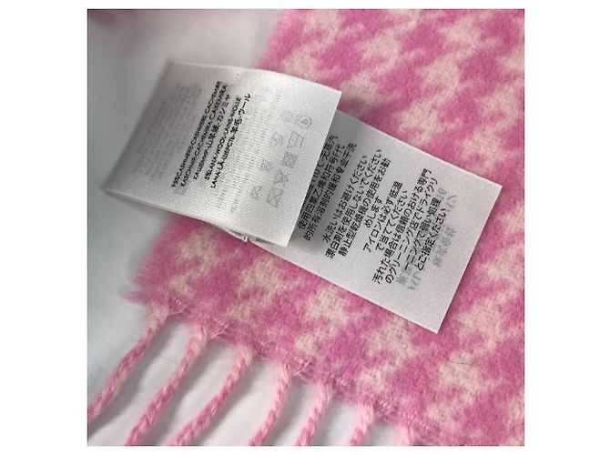 Stola di frange rosa Balenciaga - vista 9