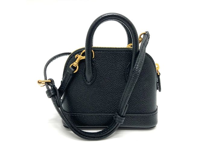 Borsa a spalla in pelle nera Balenciaga Nero - vista 2