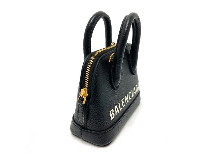 Borsa a spalla in pelle nera Balenciaga Nero - vista 5