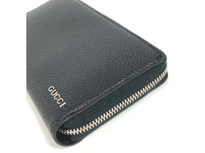 Gucci Black Leather Long Wallet - view 4