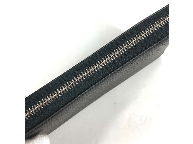 Gucci Black Leather Long Wallet - view 5