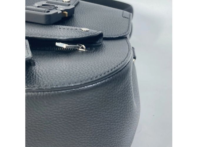 Christian Dior Black Leather Saddle Backpack - view 8