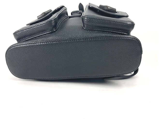 Bamboo Zaino in bambù Gucci 370833 Nero - vista 15