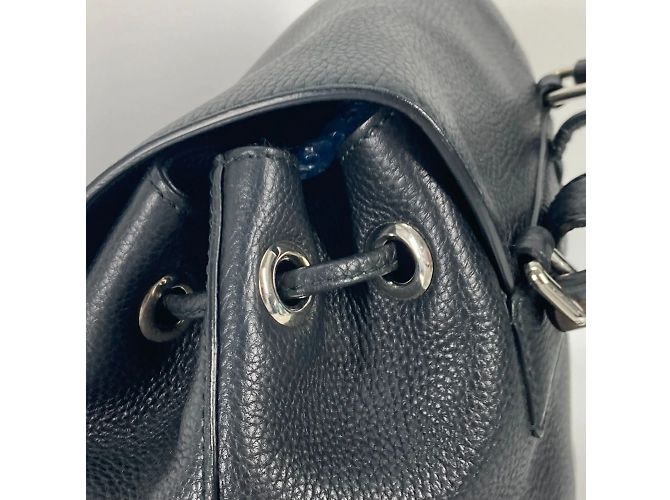Bamboo Zaino in bambù Gucci 370833 Nero - vista 6