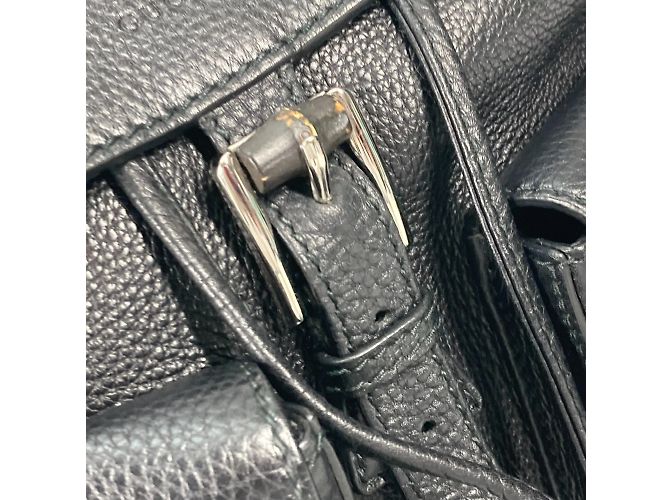 Bamboo Zaino in bambù Gucci 370833 Nero - vista 8