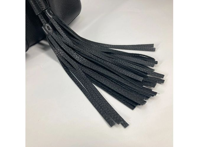Bamboo Zaino in bambù Gucci 370833 Nero - vista 9