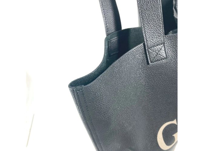 Borsa tote in pelle nera Gucci Nero - vista 11