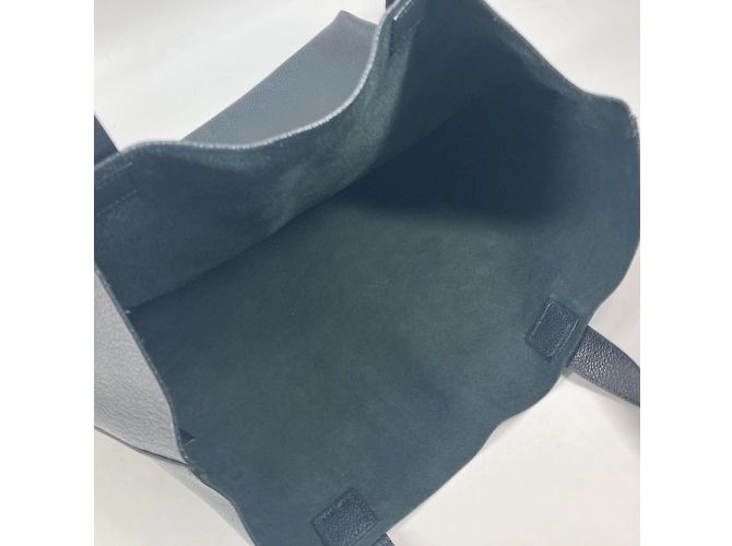 Borsa tote in pelle nera Gucci Nero - vista 12