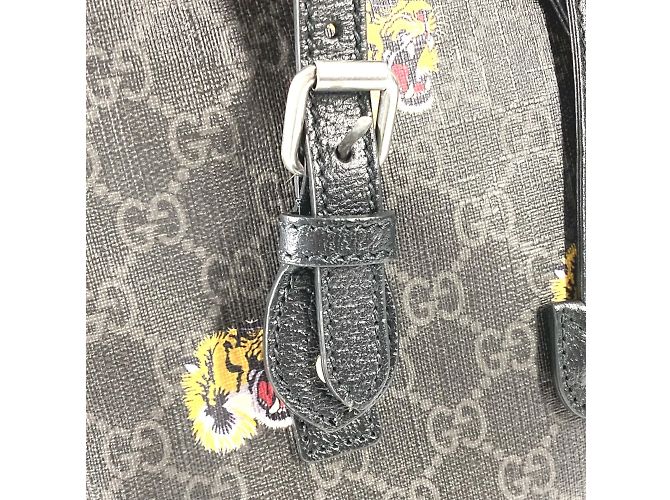 Gucci Interlocking G Tiger Backpack Black - view 10