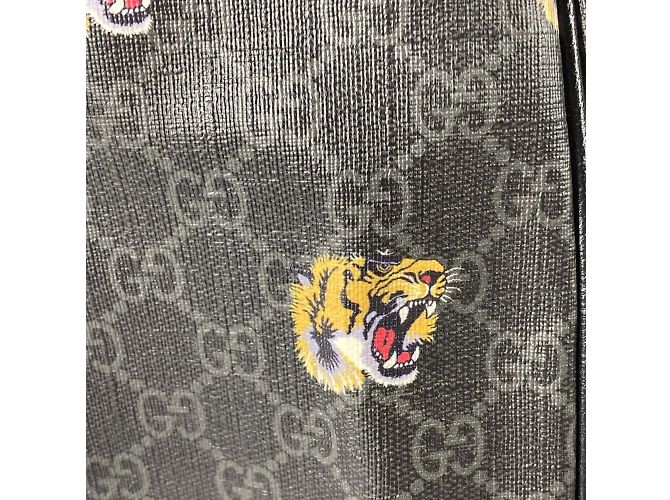 Gucci Interlocking G Tiger Backpack Black - view 11
