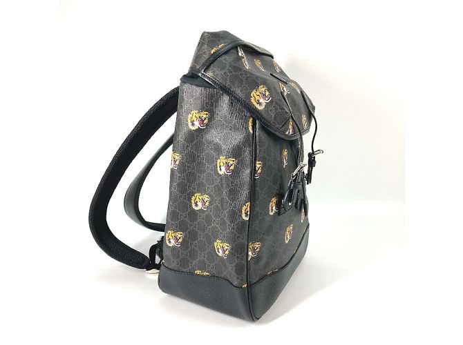 Gucci Interlocking G Tiger Backpack Black - view 3