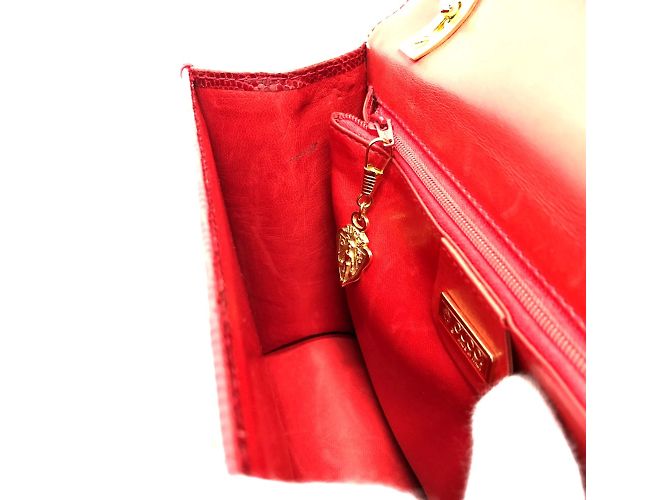 Borsa a Spalla Gucci Old in Rosso - vista 9