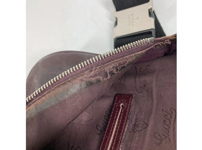 Borsa a spalla viola Gucci Porpora - vista 5