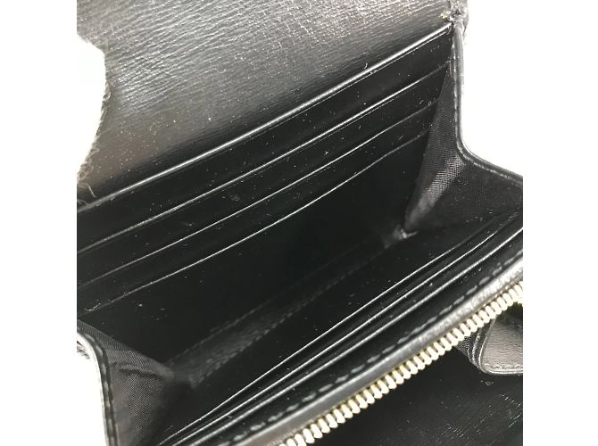 Gucci schwarze Leder-Bi-Fold-Geldbörse - Ansicht 14