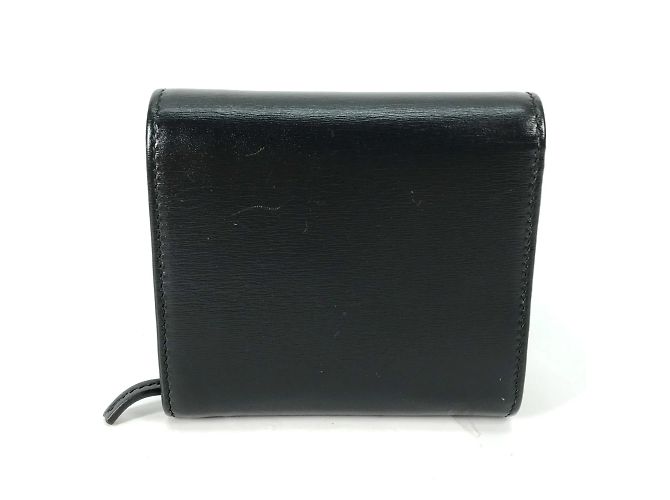 Gucci schwarze Leder-Bi-Fold-Geldbörse - Ansicht 2