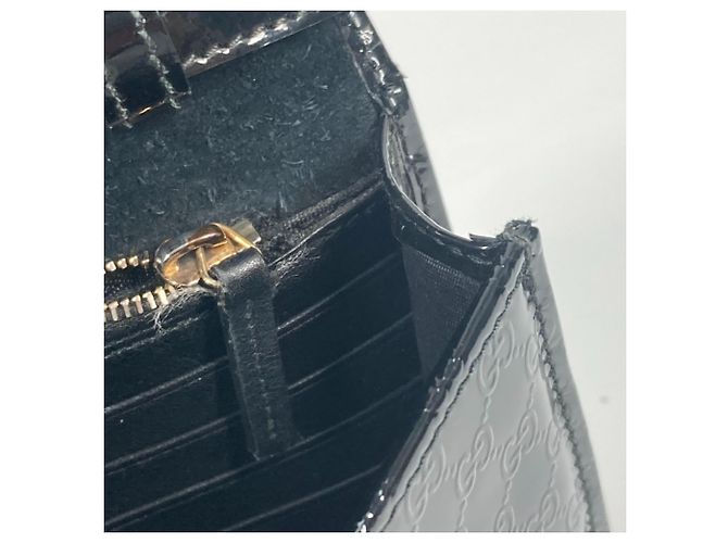 Borsa a Spalla GG Micro 354086 di Gucci Nero - vista 15