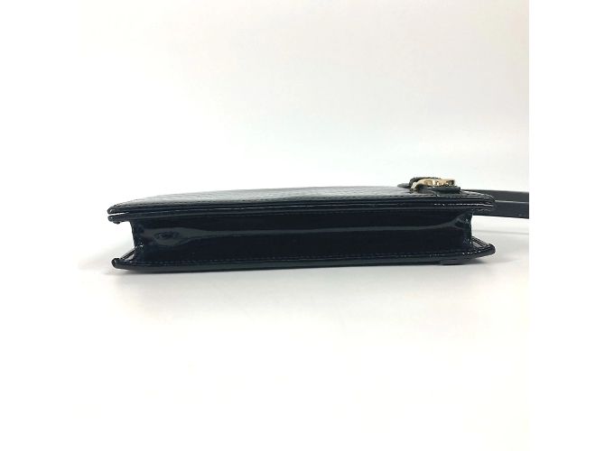 Borsa a Spalla GG Micro 354086 di Gucci Nero - vista 6