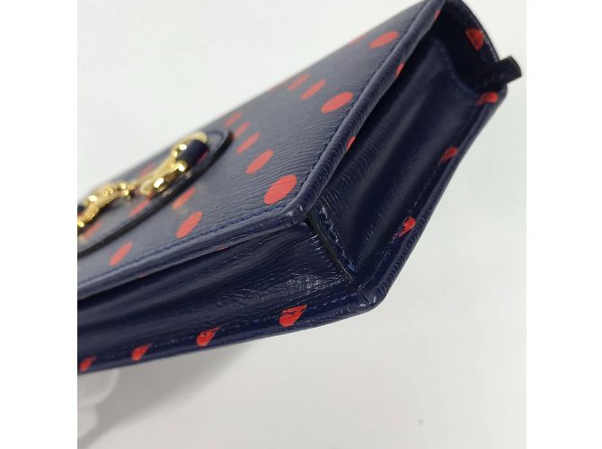 Gucci 621892 Horsebit 1955 Lunares Cartera Larga - vista 10