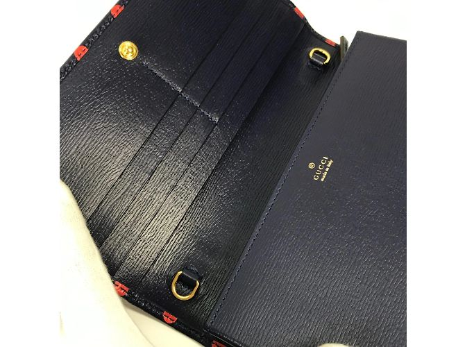 Gucci 621892 Horsebit 1955 Lunares Cartera Larga - vista 12