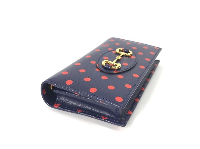 Gucci 621892 Horsebit 1955 Lunares Cartera Larga - vista 5