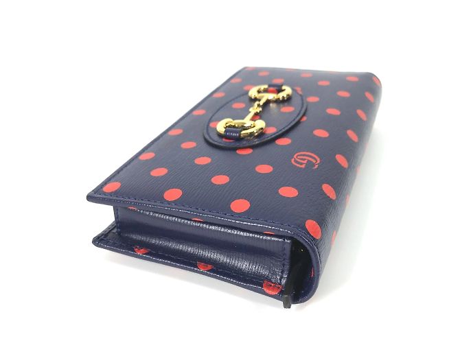 Gucci 621892 Horsebit 1955 Lunares Cartera Larga - vista 6