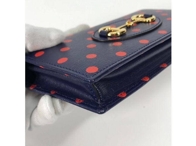 Gucci 621892 Horsebit 1955 Lunares Cartera Larga - vista 9