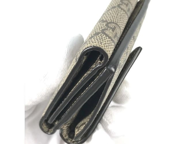 Billetera Trifold Gucci Beige - vista 10