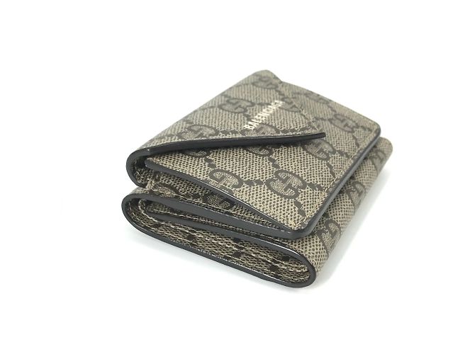 Billetera Trifold Gucci Beige - vista 5