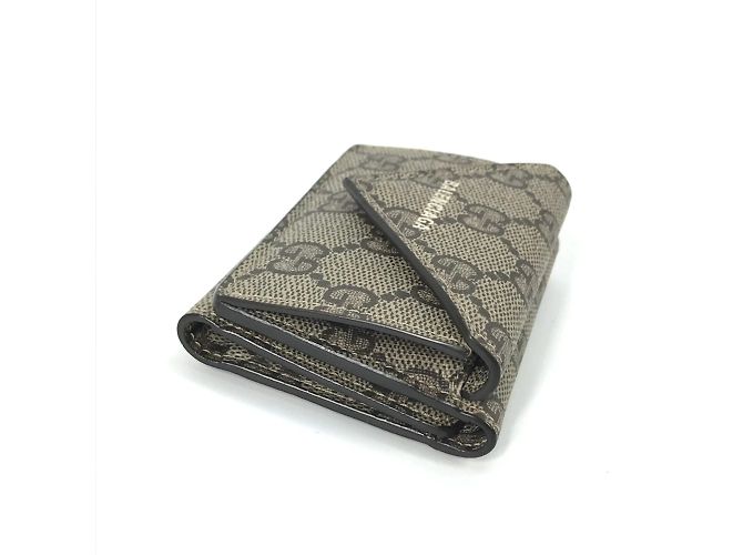 Billetera Trifold Gucci Beige - vista 6