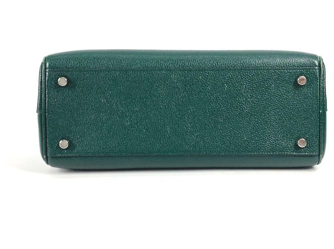Borsa in pelle verde Gucci - vista 7