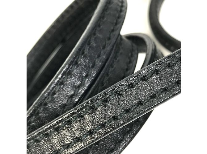 Borsa a spalla in pelle nera Gucci Nero - vista 6