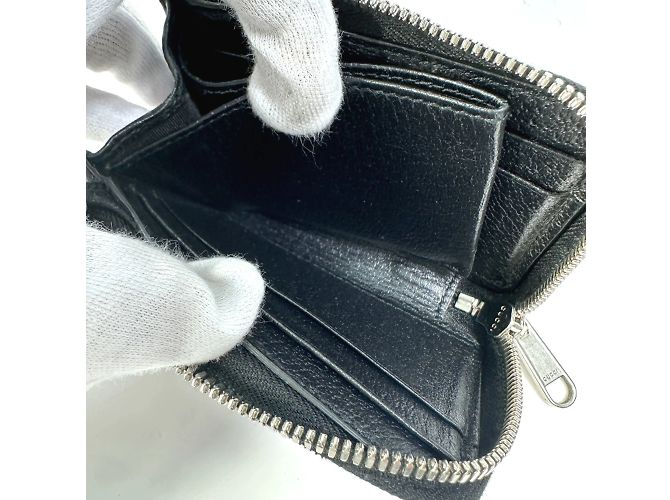 Gucci 657587 GG Mini Wallet Monedero Negro - vista 8