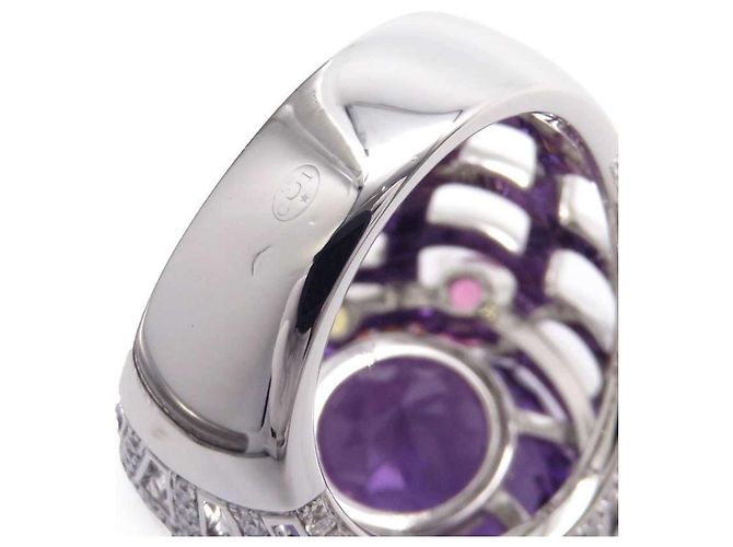 Bague en or blanc Chaumet - vue 11