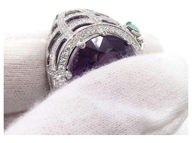 Bague en or blanc Chaumet - vue 5
