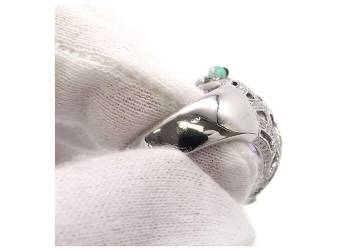 Bague en or blanc Chaumet - vue 8