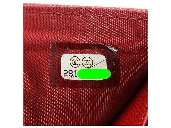Cartera tri-fold Matelassé Mademoiselle de Chanel Roja - vista 7