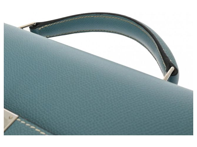 Hermès Sac à main Hermes Kelly Depeche 38 Bleu - vue 5