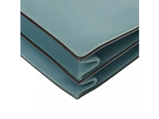 Hermès Sac à main Hermes Kelly Depeche 38 Bleu - vue 9