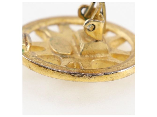Orecchini a clip placcati oro Chanel del 1997 - vista 6