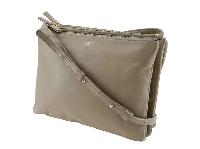 Céline Borsa a spalla grande Celine Trio Marrone - vista 2