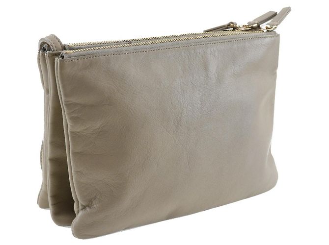 Céline Borsa a spalla grande Celine Trio Marrone - vista 3