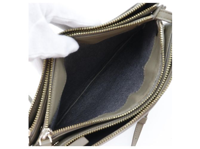 Céline Borsa a spalla grande Celine Trio Marrone - vista 6