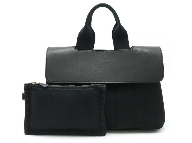 Hermès HERMES Valparaiso PM Handtasche Schwarz - Ansicht 2