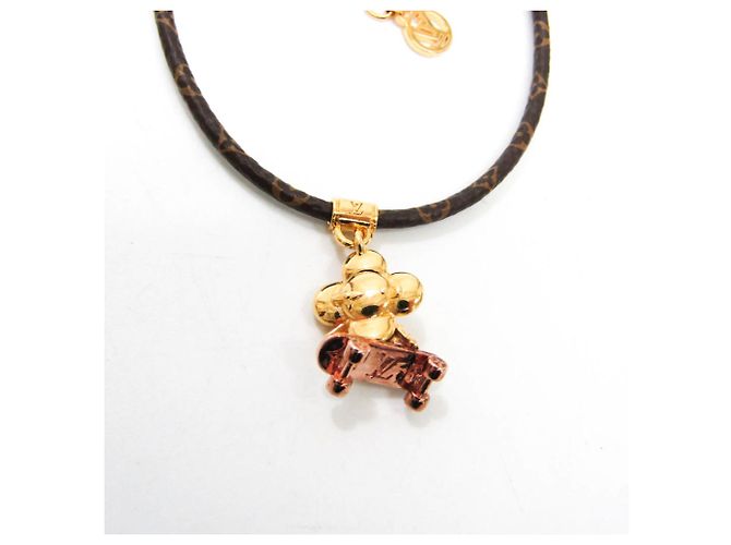 Bracciale Monogramma Louis Vuitton Vivienne Kickflip D'oro - vista 4