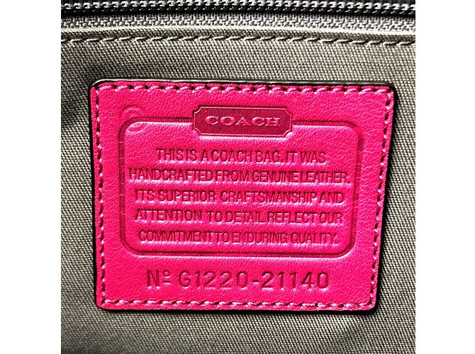 Borsa a Spalla Textured Legacy 21140 di Coach Marrone - vista 9