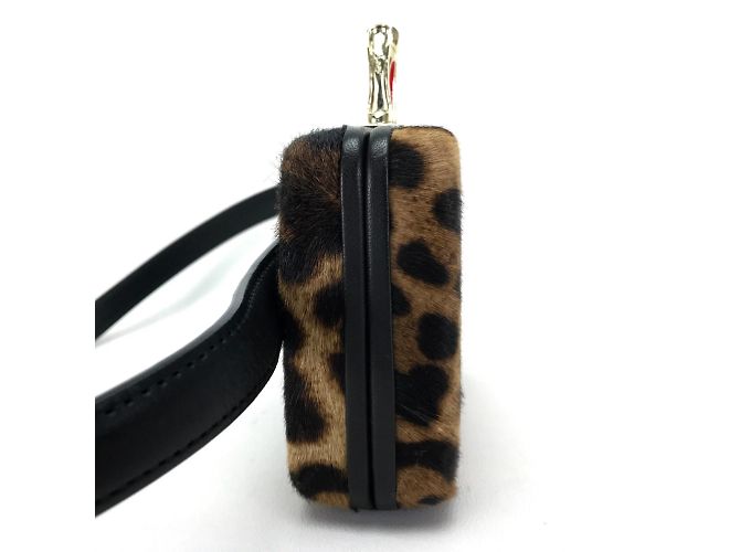 Marsupio con motivo leopardato Christian Louboutin - vista 7