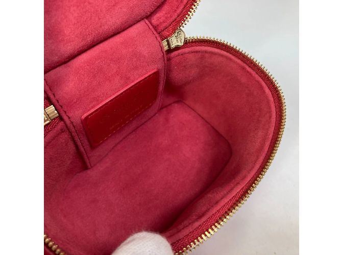 Borsa a Spalla Lady Dior 2Way di Christian Dior Rosso - vista 12