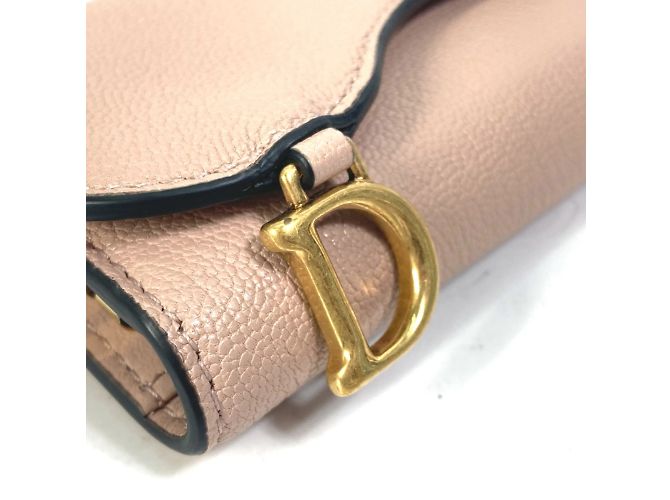 Llave de cuero rosa Christian Dior - vista 3
