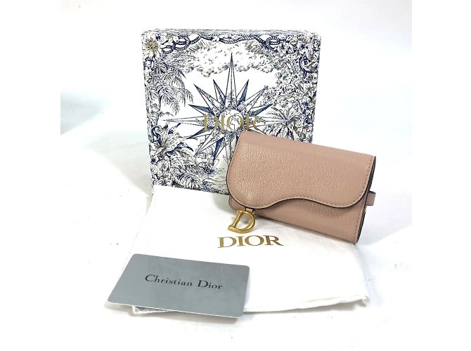 Llave de cuero rosa Christian Dior - vista 7