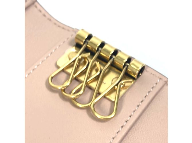 Llave de cuero rosa Christian Dior - vista 8